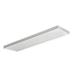 Panneau LED plafond 40W CCT UGR19, dimensions 1274 x 370 x 55 mm