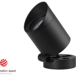 Spot LED extérieur orientable IP66 8W 830 36D, configuration visible