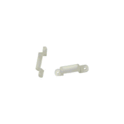 Clips de montage en plastique pour bande LED IP67 avec trous de fixation