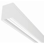 TECHNOLUX - Luminaire décoratif suspendu 40W 3600lm 3000K 60x100° UGR21 IP20IK06 1-10V blanc - LC403W