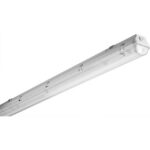 TECHNOLUX - Luminaire étanche type fermé polycarbonate 1x58W EVG IP65 clips inox - 61031502