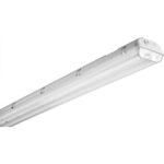 TECHNOLUX - Luminaire étanche type fermé polycarbonate 2x58W EVG IP65 clips inox - 61061502