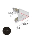 TECHNOLUX - Raccord d'angle avec possibilité d'alimentation