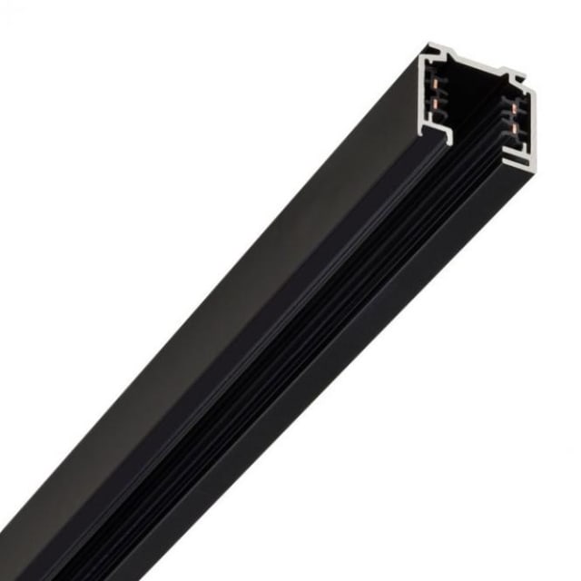 TECHNOLUX - Rail conducteur triphasé apparent L1000mm noir - SCH-102 TECHNOLUX - Rail conducteur triphasé apparent L1000mm noir - SCH-102