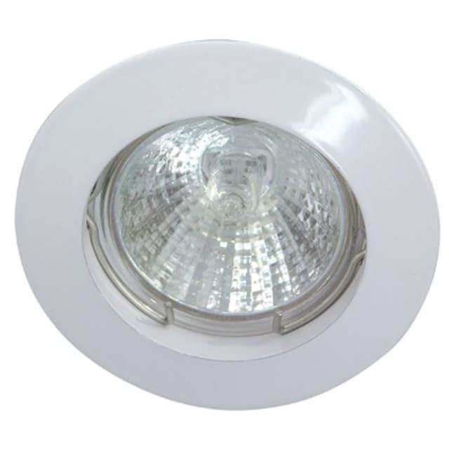 TECHNOLUX - Spot encastré fix rond 12V 50W MR16 78mm blanc IP20 montage Ø62 - ALU55841 TECHNOLUX - Spot encastré fix rond 12V 50W MR16 78mm blanc IP20 montage Ø62 - ALU55841