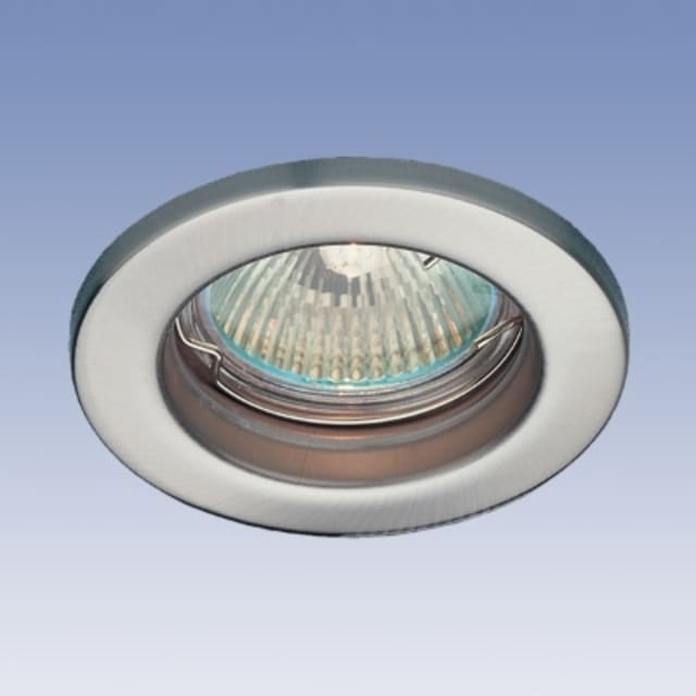 TECHNOLUX - Spot encastré fixe rond 12V 50W MR16 80mm acier inoxydable IP20 montage Ø60 - R55080 TECHNOLUX - Spot encastré fixe rond 12V 50W MR16 80mm acier inoxydable IP20 montage Ø60 - R55080