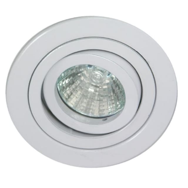 TECHNOLUX - Spot encastré réglable rond 12V 50W MR16 93mm blanc mat IP20 montage Ø81 - R55361-M TECHNOLUX - Spot encastré réglable rond 12V 50W MR16 93mm blanc mat IP20 montage Ø81 - R55361-M