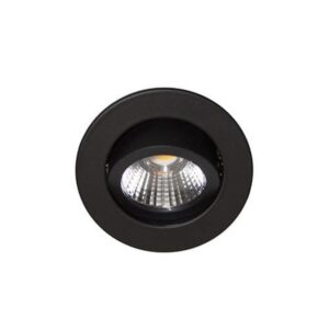 TECHNOLUX - TIPI RX 3W 350Lm 3000K 30° IP44 Noir mat - DO104WW05