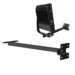 TECHNOLUX - Tringle mini 50 cm noire prémetteur LED - EVSTANGMINI