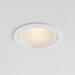 TEKNA - FLATSPOT-2 TRIM LED CRI97 12W 2700K 1200lm 60° noir mat IP44 excl driver 300mA - F013ZWTL64999VP1