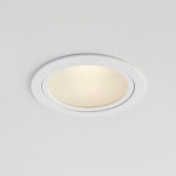 TEKNA - FLATSPOT-2 TRIM LED CRI97 12W 2700K 1200lm 60° noir mat IP44 excl driver 300mA - F013ZWTL64999VP1