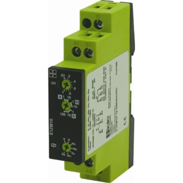 TELE HAASE - Relais temporisé E1ZM10 12-240VAC/DC - E1ZM10 12-240VAC/DC TELE HAASE - Relais temporisé E1ZM10 12-240VAC/DC - E1ZM10 12-240VAC/DC