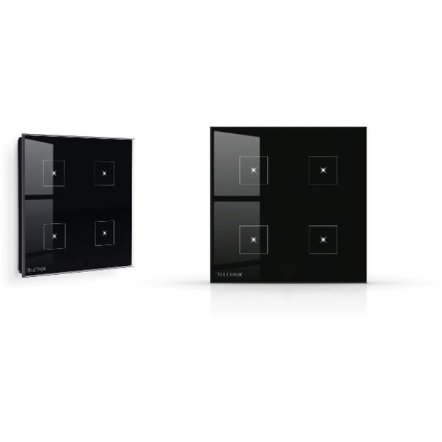 TELETASK - AURUS-4S NOIR - TDS12024BL TELETASK - AURUS-4S NOIR - TDS12024BL