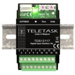 TELETASK - INTERFACE D'ENTRÉE DIGITALE A 16 CANAUX - TDS12117