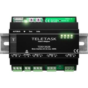 TELETASK - INTERFACE MOTEUR CA (4x350W MAX.) - TDS13526