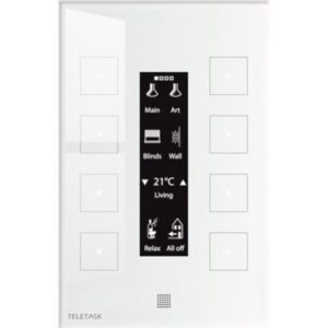 TELETASK - Panneau tactile à 8 touches