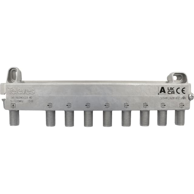TELEVES - 2-voies 5-1220 MHz AD: 14 dB - AZ814FZ TELEVES - 2-voies 5-1220 MHz AD: 14 dB - AZ814FZ