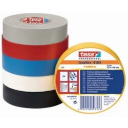Ruban isolant électrique noir 33 m x 19 mm en PVC pour raccordement et protection