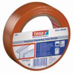 TESA - Ruban de plâtrage Premium tesa 4843 - 50mm x 33m orange - 04843-00000-16