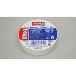 Ruban isolant électrique blanc en rouleau tesaflex 53948 pour raccordement et protection