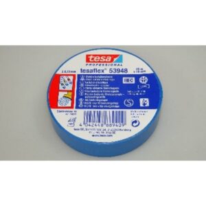Ruban isolant électrique PVC souple bleu tesaflex 53948 en rouleau