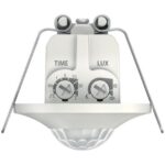 THEBEN - Détect. mouvement BLANC encastré 360° 1 can. 8m IP20 200W LED - 9470