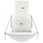 THEBEN - Détect. mouvement BLANC encastré 360° 1 can. 8m IP54 80W LED - 4337