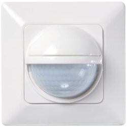 THEBEN - Détect. mouvement BLANC mural 200° 1 can. TRIAC 2 fils 8m IP40 400W HALO. - 1133