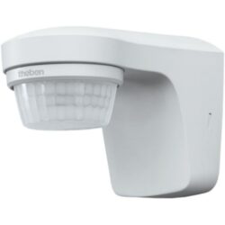 THEBEN - Détect. mouvement extérieur BLANC apparent 180° 1 can. 12m IP55 200W LED - 3789
