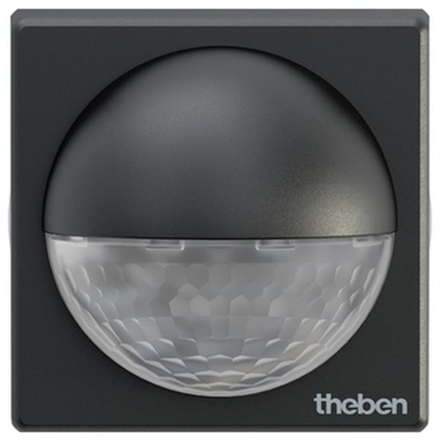 THEBEN - Détect. mouvement extérieur NOIR mural 180° 1 can. 12m IP55 500W LED - 10007 THEBEN - Détect. mouvement extérieur NOIR mural 180° 1 can. 12m IP55 500W LED - 10007