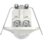 THEBEN - Détect. présence BLANC encastré 360° 1 can. 8m IP20 200W LED - 9471