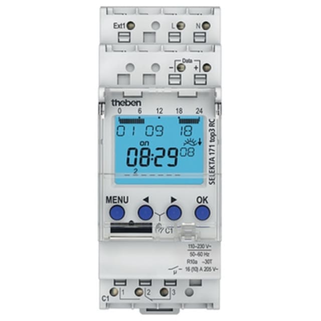 THEBEN - Horloge digitale astronomique 230V 50-60HZ 1CO 16A - 9732 THEBEN - Horloge digitale astronomique 230V 50-60HZ 1CO 16A - 9732