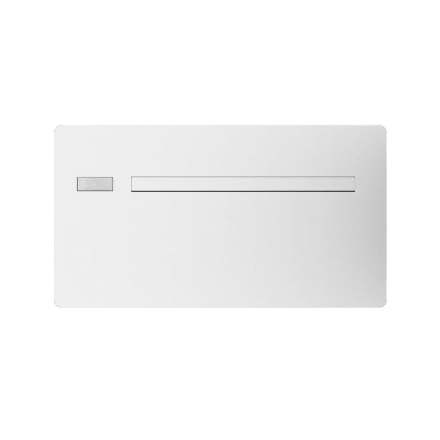 Climatiseur fixe THERMOCOMFORT Aircoheater 2.0 Climatiseur mural plat blanc avec grille horizontale et panneau frontal lisse