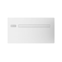 Climatiseur fixe mural blanc sans unité extérieure 12HP avec grille frontale rectangulaire