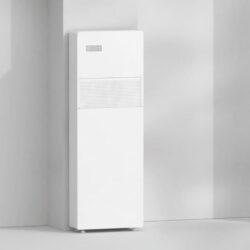 Climatiseur fixe vertical sans unité extérieure blanc avec grille frontale