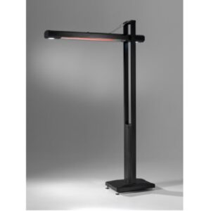 THERMOCOMFORT - Emetteur infrarouge à halogène noir - 2100W - 230V Telecommande incluse - A0074922_