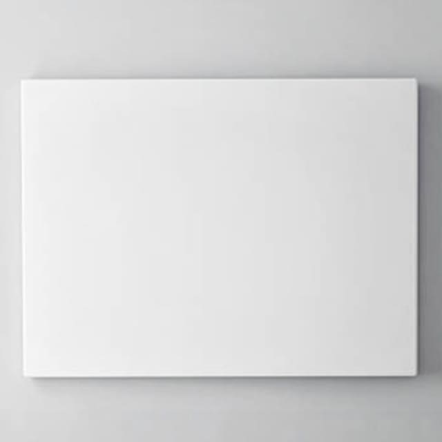 THERMOCOMFORT Panneau infrarouge mural blanc Panneau infrarouge mural blanc rectangulaire 400 W avec surface lisse et fixation murale