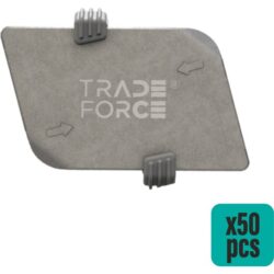 Attache auto-bloquante Ø1,5 à 2,5 mm, finition zinc