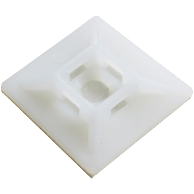 TRADEFORCE - Base carrée autocollante pour collier de serrage 4 TRADEFORCE - Base carrée autocollante pour collier de serrage 4