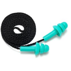 Détails visibles de Bouchons d'oreilles réutilisables avec cordelette 28 dB pour Bouchon d’oreille