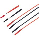 TRADEFORCE - Câble de test pour 0000690002 Pince de courant RMS 1000VAC/DC 200AC - 0011950004