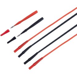 TRADEFORCE - Câble de test pour 0000690002 Pince de courant RMS 1000VAC/DC 200AC - 0011950004