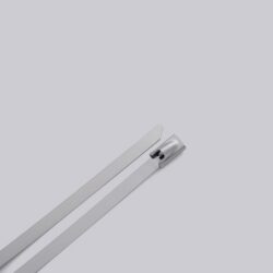 Collier de serrage inox UV 520 x 7,9 mm, finition acier inoxydable