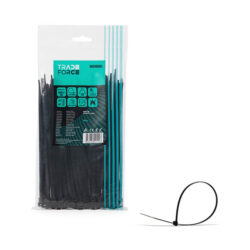 Collier de serrage nylon noir UV mm, configuration visible