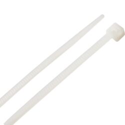 Détails visibles de Collier de serrage nylon 370 x 3,6 mm naturel intérieur pour Colliers Colson / Rilsan