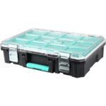 TRADEFORCE - Forcebox boîte de rangement empilable avec bacs amovibles 512x360xH137mm - 0122890001