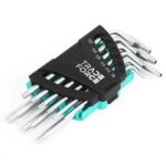 TRADEFORCE - Jeu de 9 clés Torx (T8-10-15-20-25-27-30-40-45)