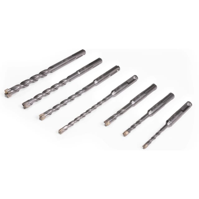 TRADEFORCE - Jeu de foret à percussion SDS-Plus Carbide 40CR 5-12x110-160mm - 0118420006 TRADEFORCE - Jeu de foret à percussion SDS-Plus Carbide 40CR 5-12x110-160mm - 0118420006