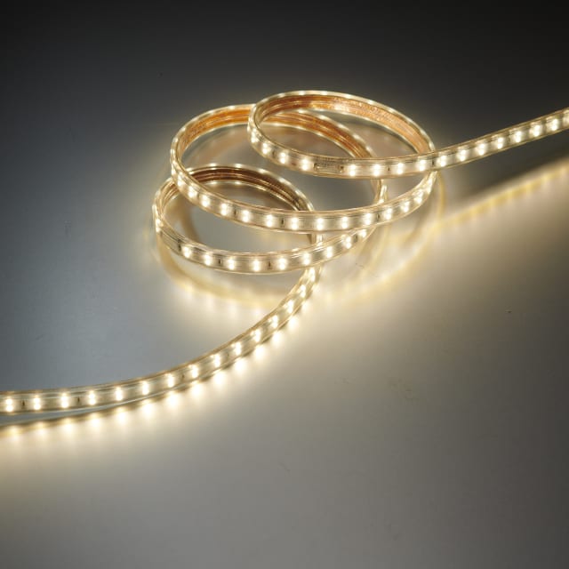 TRADEFORCE Ruban LED chantier IP65 4000K Ruban LED flexible blanc chaud neutre IP65 4000K 8W/m sans câble alim