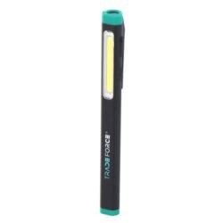 Lampe torche LED rechargeable aluminium 340 lm, configuration visible